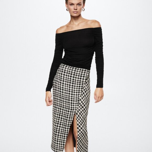 Mango Off the Shoulder Long Sleeve - Picture 4 of 5